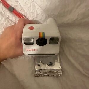 Polaroid camera new white